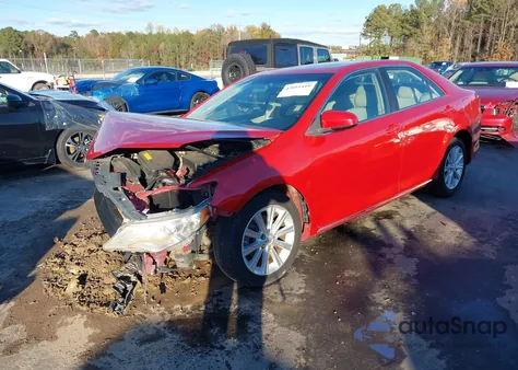 2012 Toyota Camry Xle z USA, uszkodzony, nr VIN 4T4BF1FK1CR226732